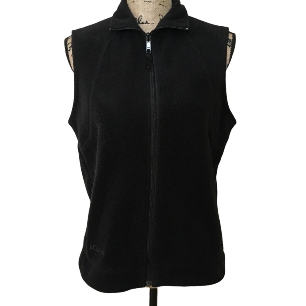 Columbia Black Fleece Vest